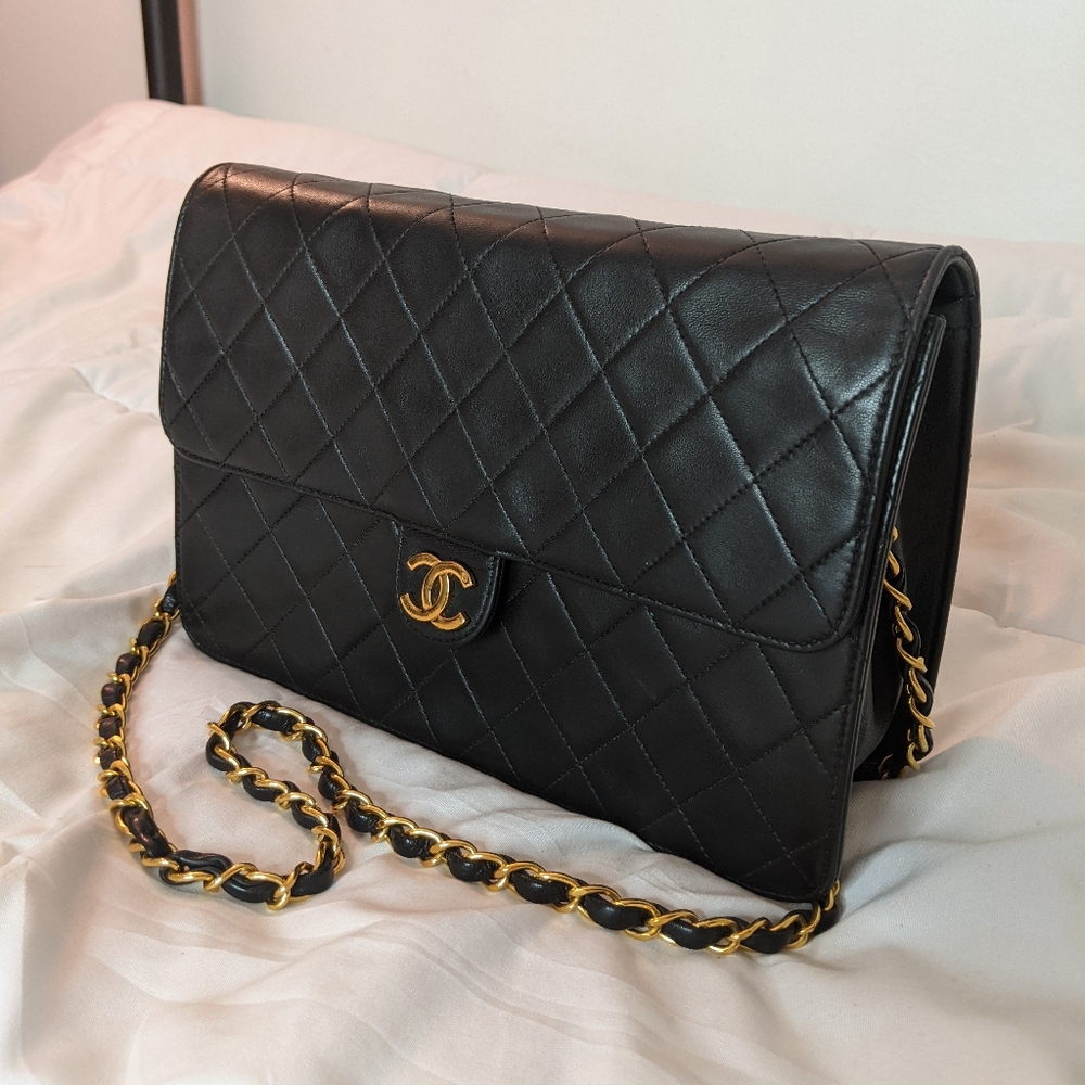 SOLD Vintage Chanel flap bag